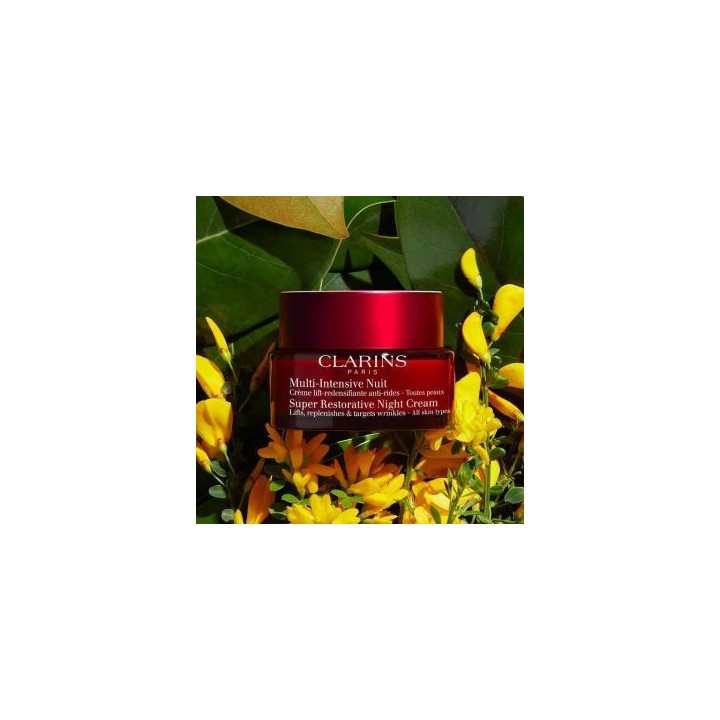 Clarins - Multi-Intensive Nuit - Crème Lift Redensifiante Anti-Rides- Toutes Peaux