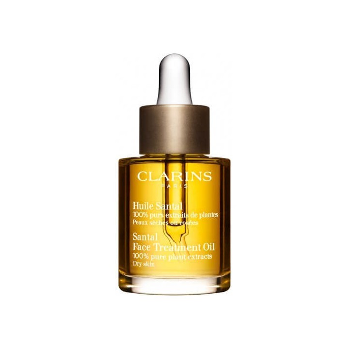 Clarins - Huile Santal - Peaux sèches ou Rosées